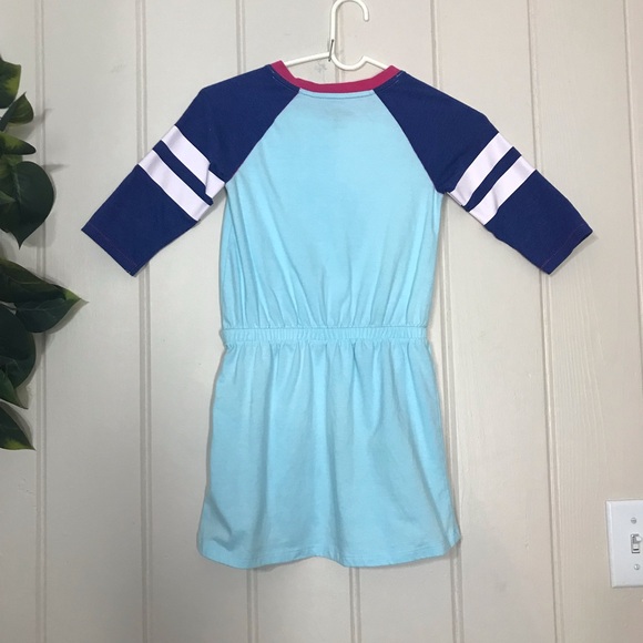 Girls Cat & Jack Graphic Brilliant Dress 
Size 6 / 6X Small 
60% Cotton 40% Po… - Picture 3 of 12